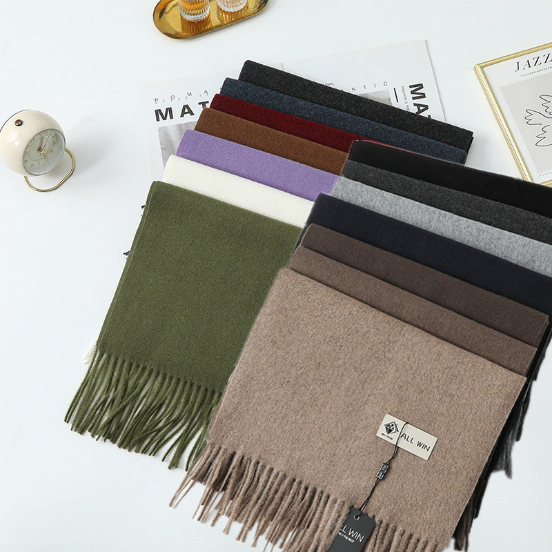 woolen demi-season scarf