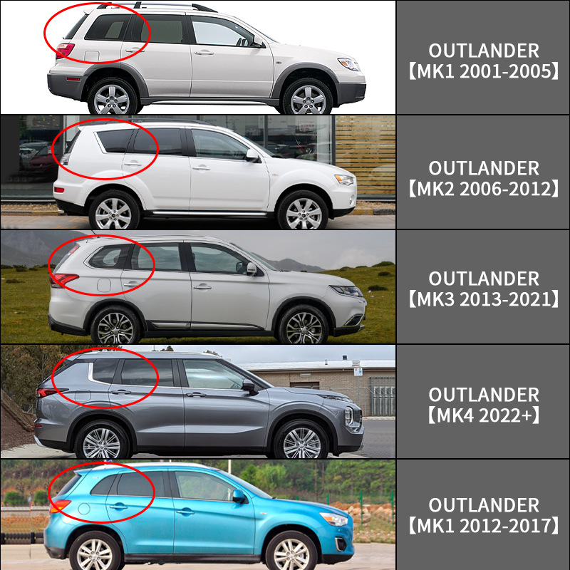For Mitsubishi Outlander Sports Rain and Rain Board Outlander Sport Window visor