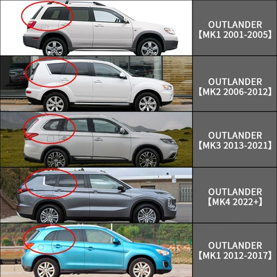 Rain shield, For Mitsubishi Outlander