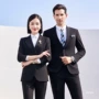 商务银行职业显瘦工作服