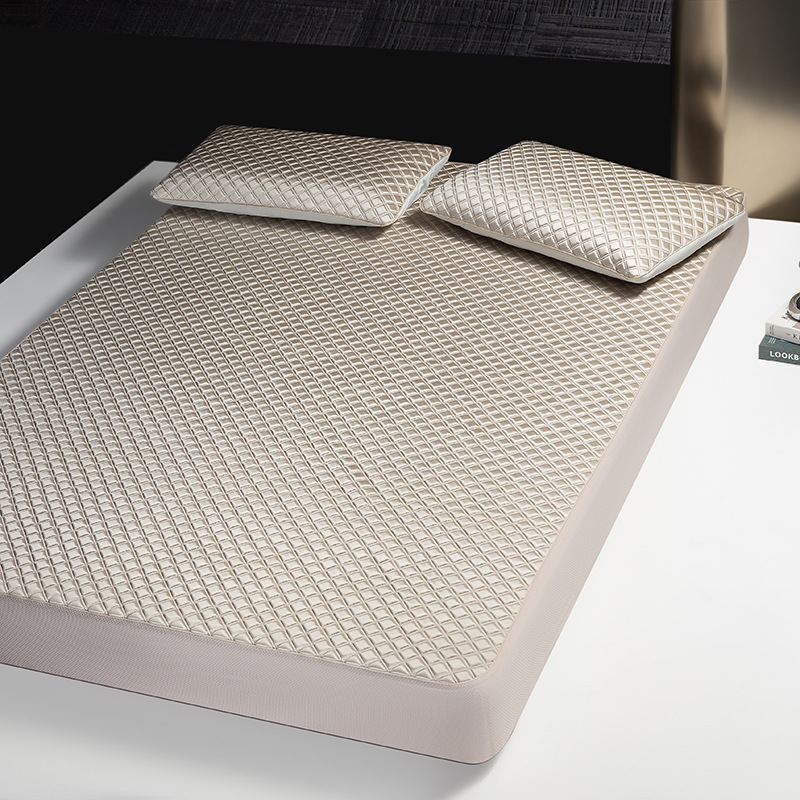 New Skin-Beautifying, Water-Glossy, Antibacterial, Anti-Mite Cooling Mat, Extra Large Size 2m Wide Bed Mat