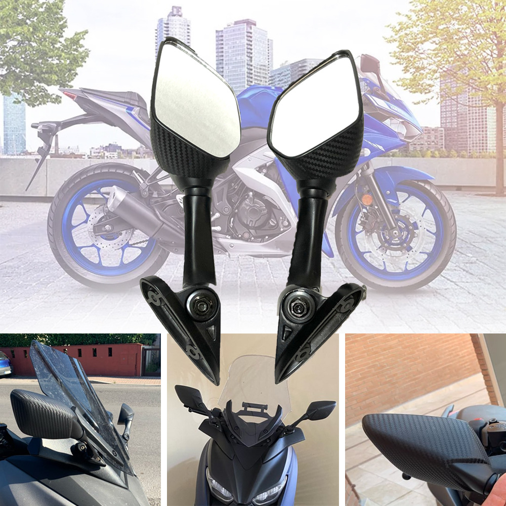 Applicable to Yamaha R3 R25 R15 2015-2017 modified mirror motorcycle universal rearview mirror