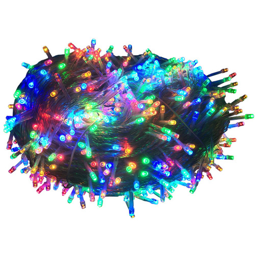Outdoor Waterproof Solar LED Colorful Flash String Lights Starry Sky Lantern Courtyard Hanging Lantern Atmospheric Decorative Lights