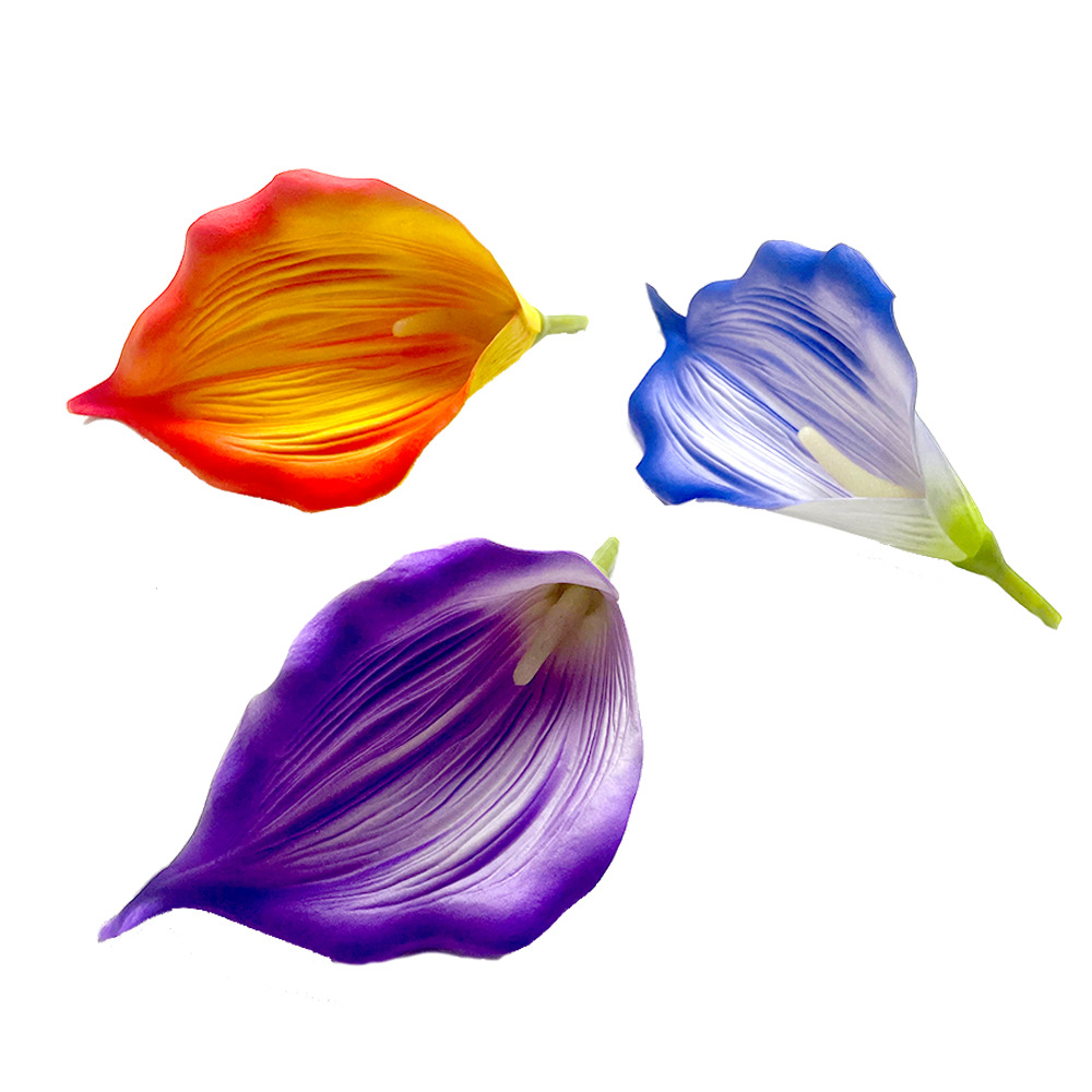 Simulación de flores Eva Horseshoe Flower Wedding Decoration New Photography Props China Fake Flores Diseño de pegamento blando