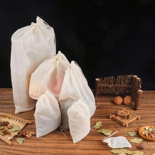 Manufacturer Wholesale Cotton Gauze Bag, Fried Chinese Medicine Bag, Seasoning, Braised Food Bag, Soup Bag, Filter Slag Separator Tea Bag