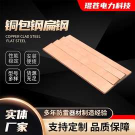 铜包钢扁钢 防腐防雷接地材料 镀镍铜覆层接地扁钢