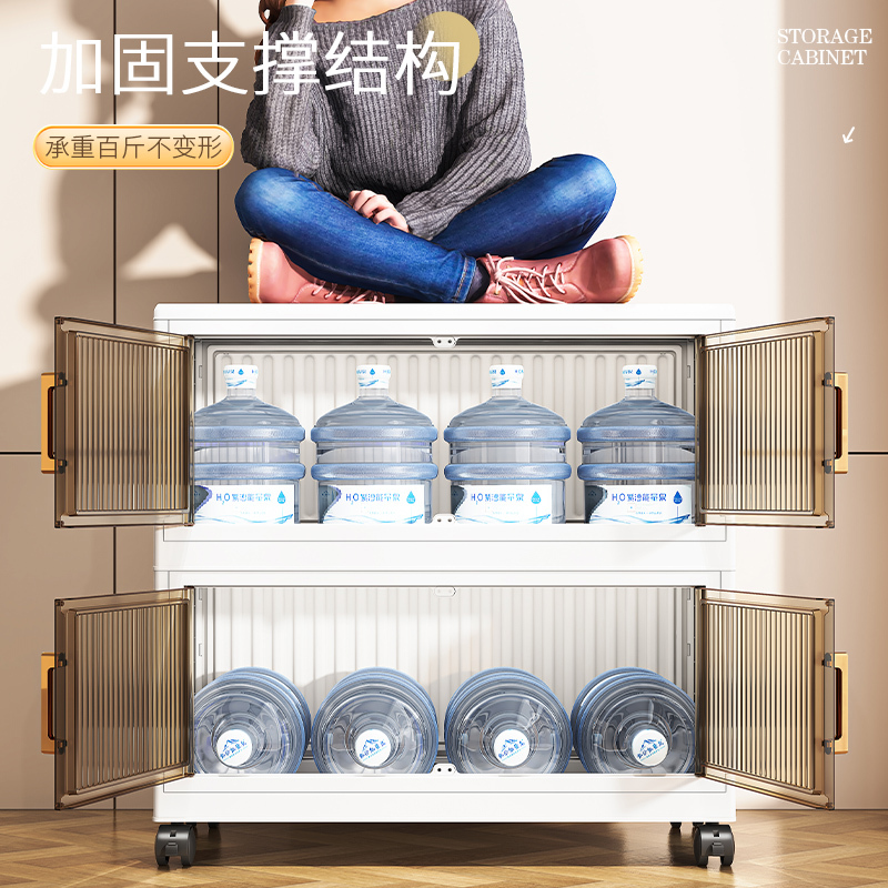 衣服收纳柜储物柜衣柜折叠多层客厅家用零食玩具收纳柜子置物柜|undefined