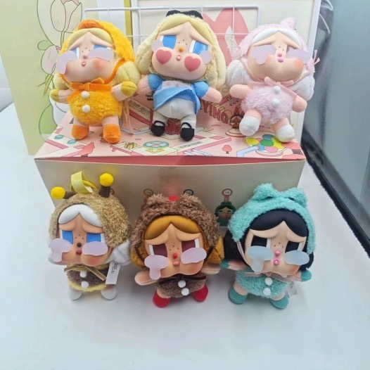 在庫あり卸売CRYBABY泣き子涙工場シリーズビニール顔ぬいぐるみブラインドボックス泣き子ペンダント|undefined