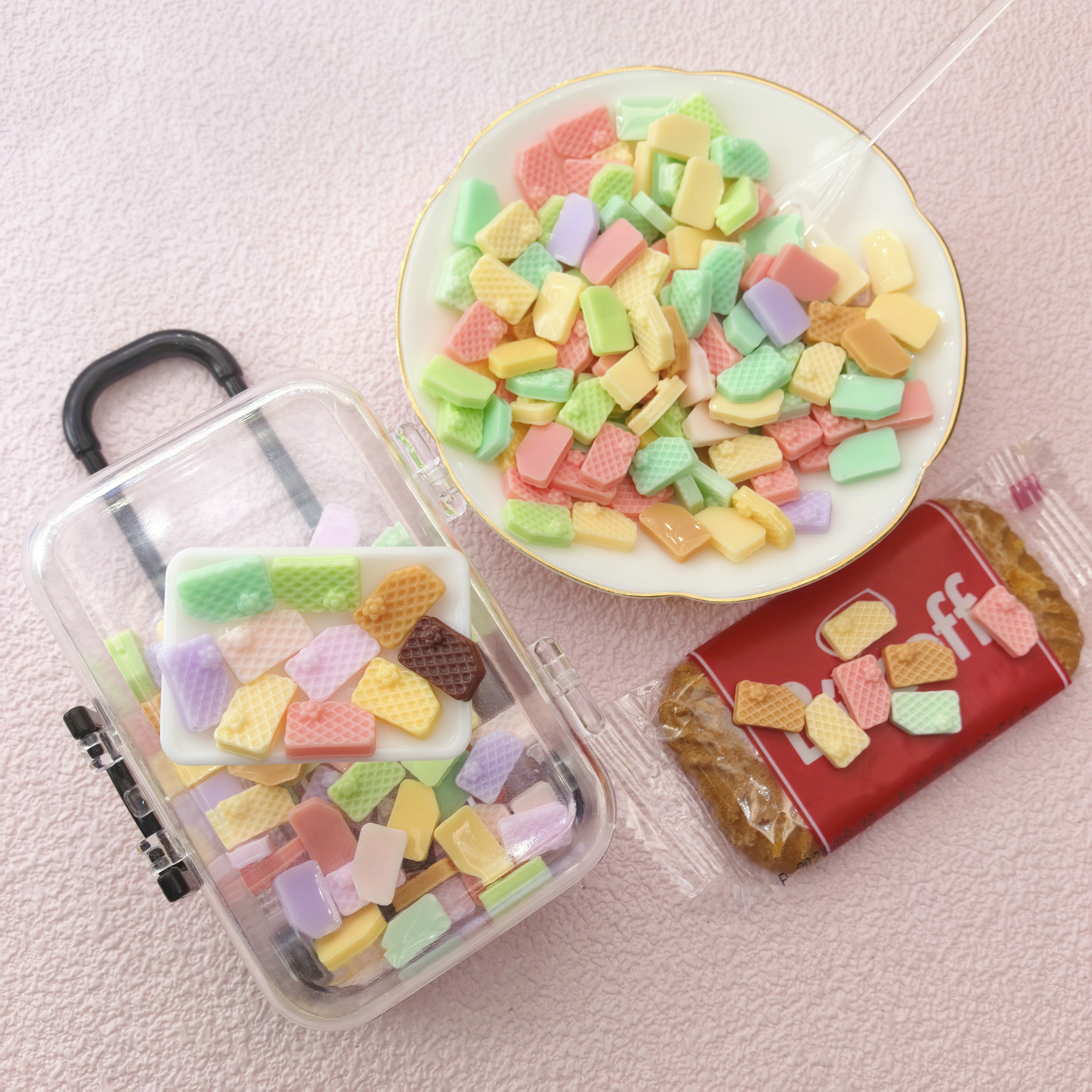 千层华夫饼干美甲饰品威化饼干饰品配件手机壳配饰0022.jp