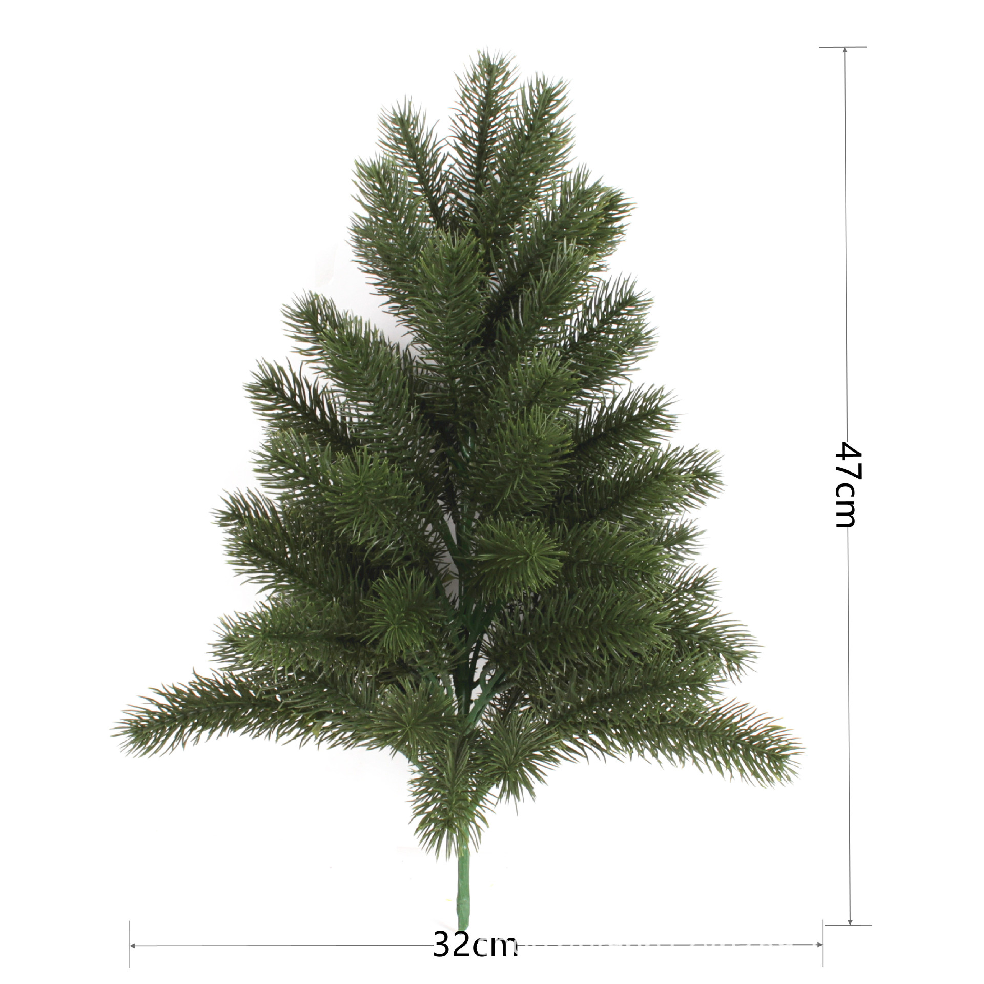 跨境小型45cm圣诞树 崖柏树 仿真植物盆栽杉树室内装饰松柏树