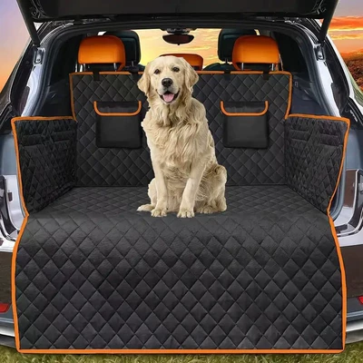 Trunk Mat Car Pet Bed, Anti-Dirt Car - orange-edge-a11-support-cross-border-dropshipping-and-label-printing