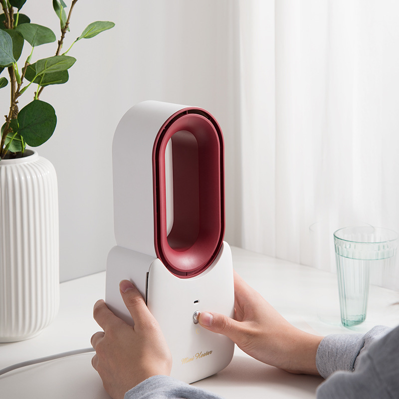 小型家庭用熱風PTCミニ電気ヒーター卓上型グラフェンヒーター強力熱風|undefined