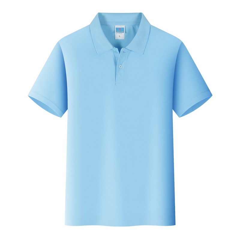襟をめくる長袖tシャツカスタムロゴ単色polo文化シャツ春秋スポット作業服刺繍ロゴ工衣|undefined