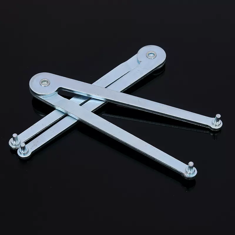 工厂直营45#钢可调节活口角磨机扳手加厚9523型叫角磨机扳手