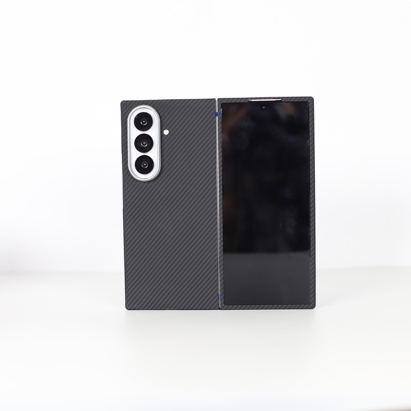 凯夫拉碳纤维适用三星Zfold7磁吸翻盖硬壳5碳纤维纹6折叠手机壳|undefined
