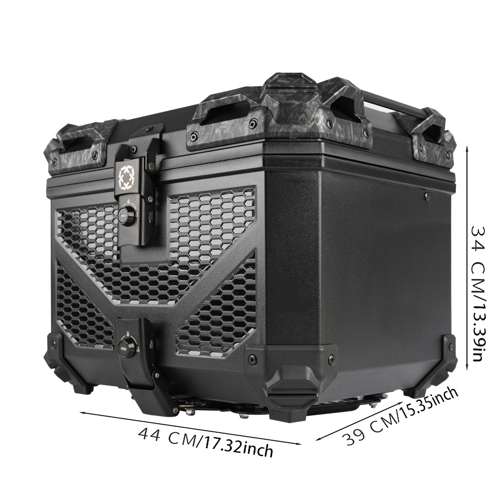 SWEER's new 45L motorcycle ABS plastic tail box, large-sized quick-release electric vehicle tail box No. 9