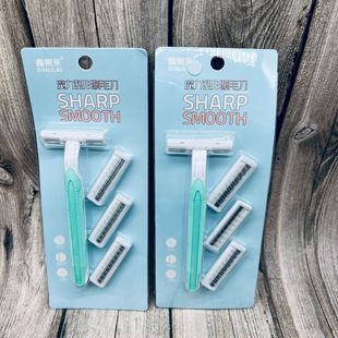 [3 yuan] Supply razor eyebrow trimmer folding three eyebrow trimmer easy to use affordable three per set