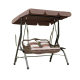 Outdoor Swing Double Courtyard Rocking Chair Wrought Iron Outdoor Adult Indoor Hanging Chair Balcony Swing Seat Garden Rocking Bed