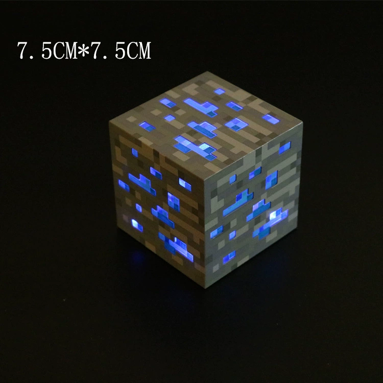 Перезаряжаемая фонарик Pixel — 4‑цветной светодиодный минер лампа, USB‑перезарядка, 28×5×5 см
