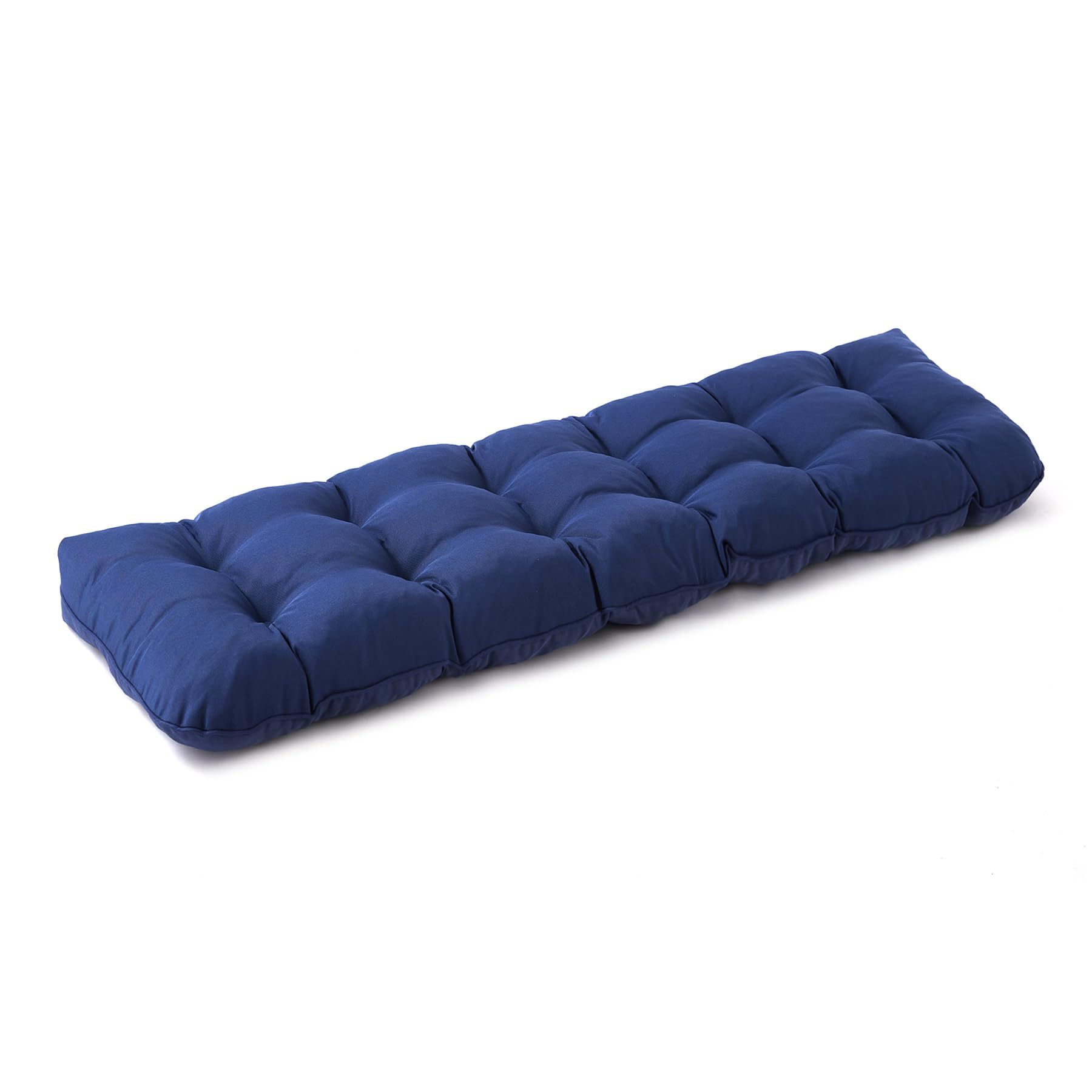 Muebles de patio impermeables transfronterizos cojín esponja triturada relleno cojín de banco al aire libre cojín de jardín columinar cojín de silla doble