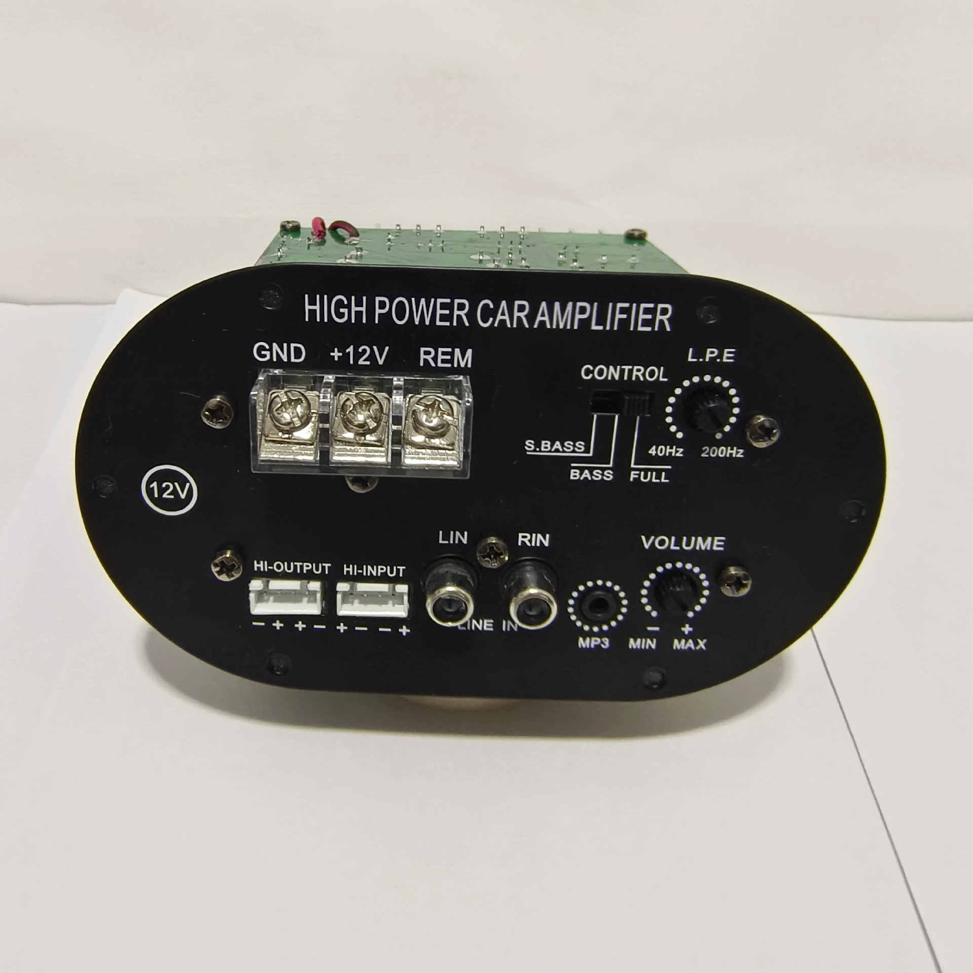 12 В Плата усилителя автомобильный Мощный сабвуфер материнская плата автомобильная аудиосистема домашний активный сабвуфер усилитель плата звук