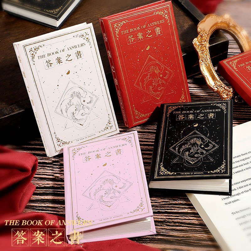 Quartet Partners Mini Version of the Book of Answers Creative Birthday Gifts for Boys and Girls Adult Gifts Entertainment Board Game Books