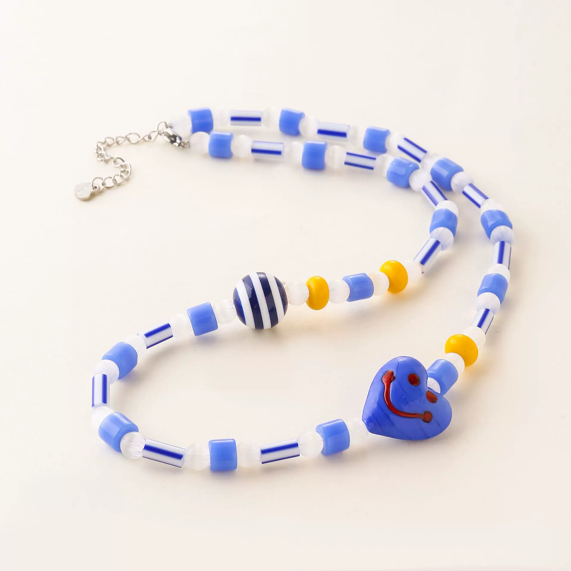 Necklace from pearl, design brand accessory