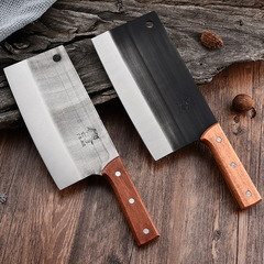 Run the Jiang cuisine knife household forging cutting knife stainless steel knife slicing knife chopping knife stall Yangjiang knife manufacturer