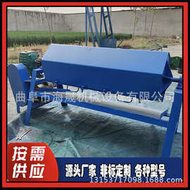 定做批发五金除锈研磨机 鹅卵石密封加水六角滚筒抛光机图片