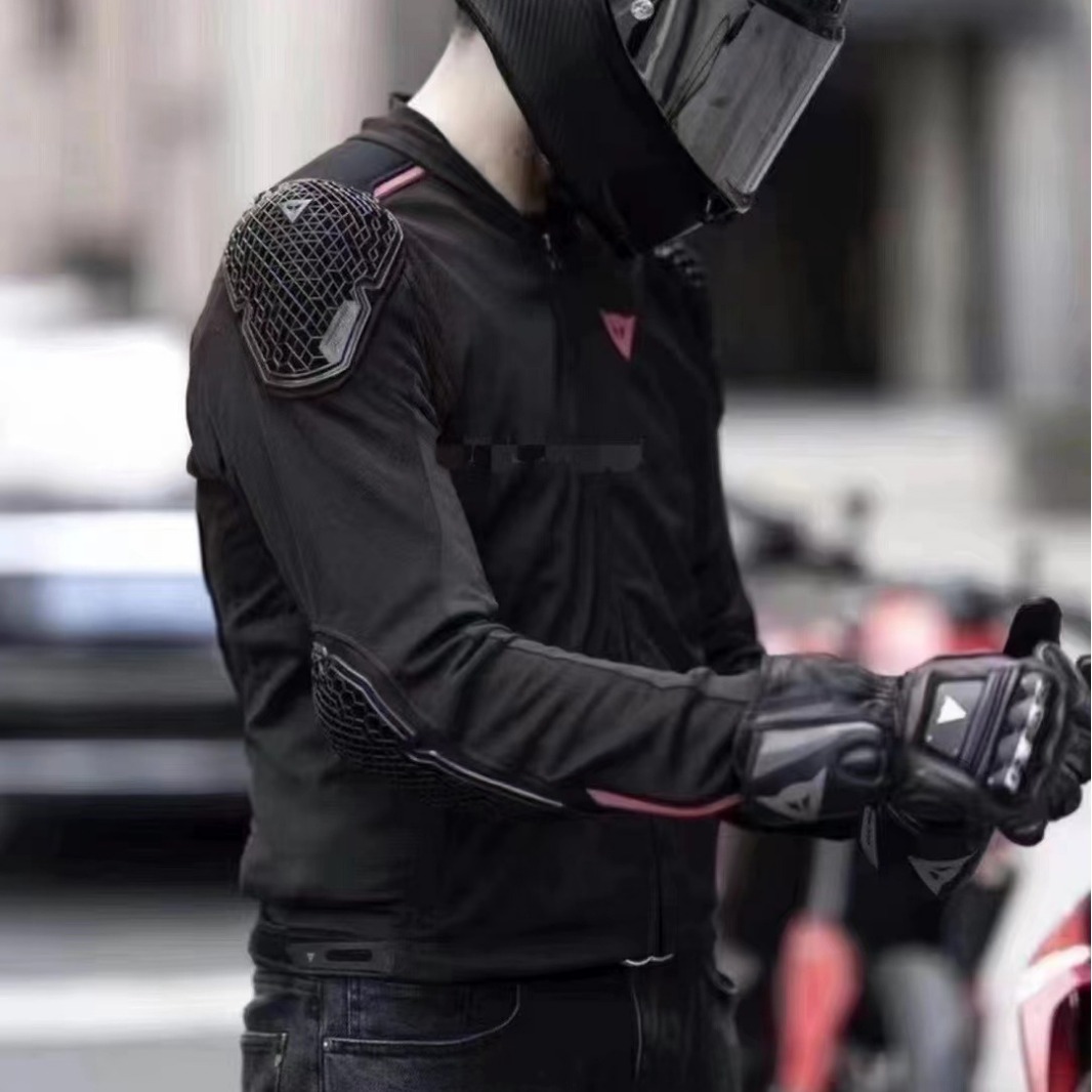 Ropa de motocicleta armadura para hombres motocicletas anticorrupción jinete de verano malla transpirable Dan doméstico