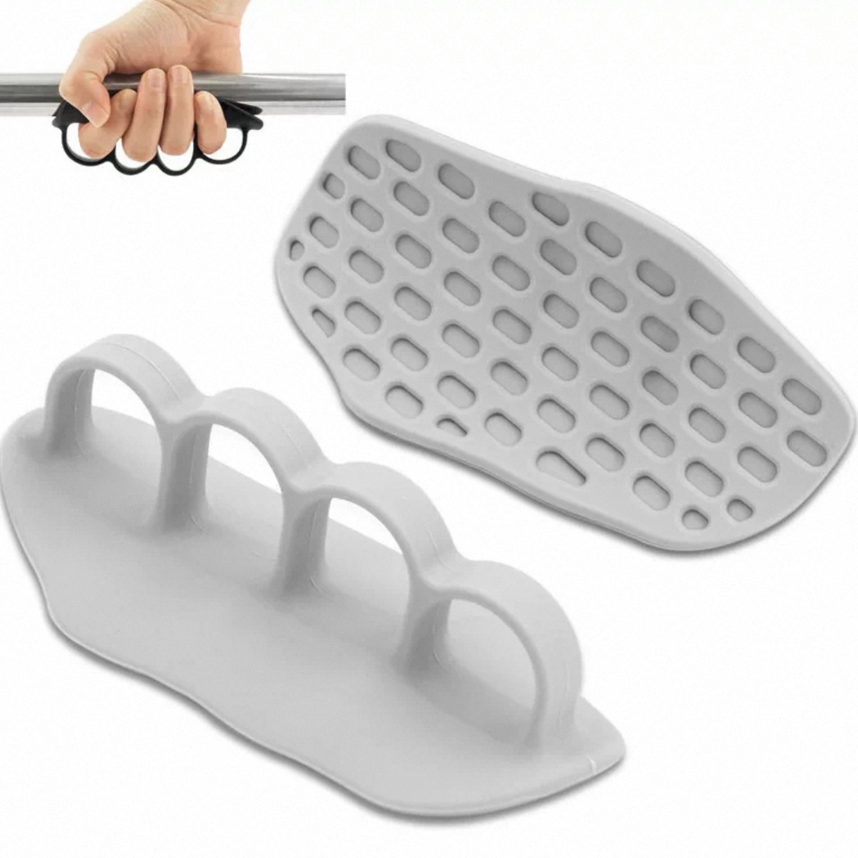 Nuevo guante de silicona para la palma de fitness antideslizante guante conveniente de hierro de silicona barra horizontal dispositivo de entrenamiento antideslizante