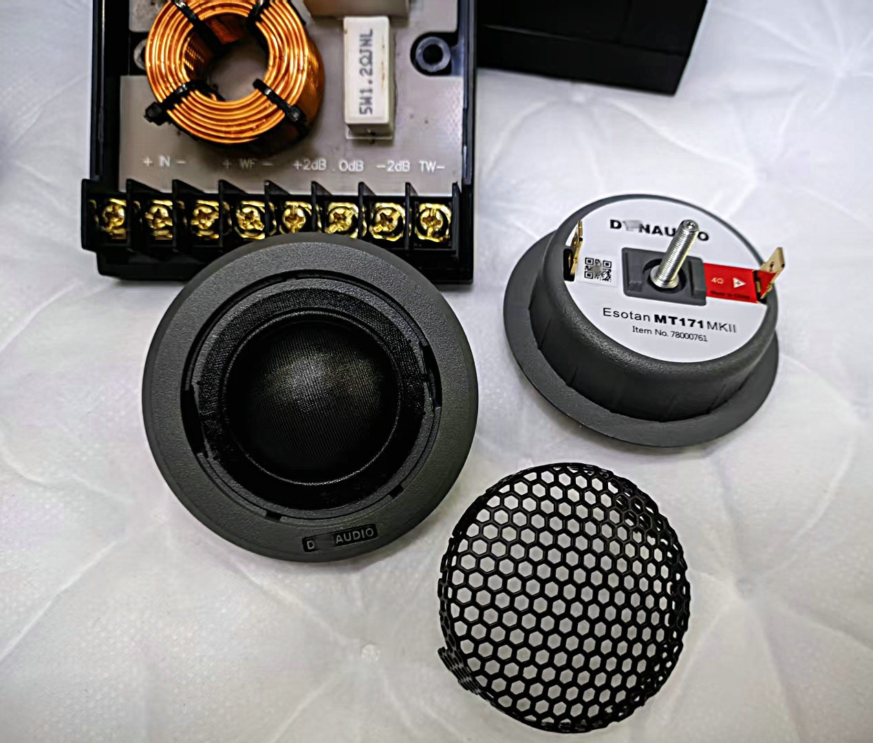 Danish car speakers ESOTAN 272 MKⅡ two-way high and low frequency speaker upgrade modification kit