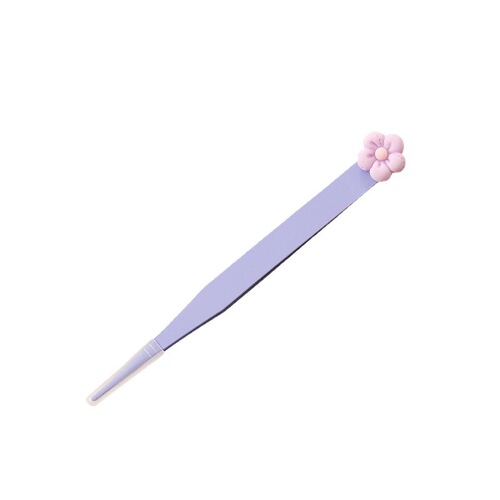 Hand account tweezers wholesale Macaron color elbow straight head handmade DIY hand account small clip sticker Guka tweezers