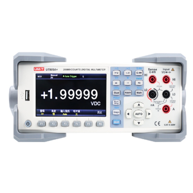 优利德UT805A+台式数字万用表五位半双显示万用表
