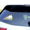 Infant windshield safety warning car sticker Baby in the car car sticker