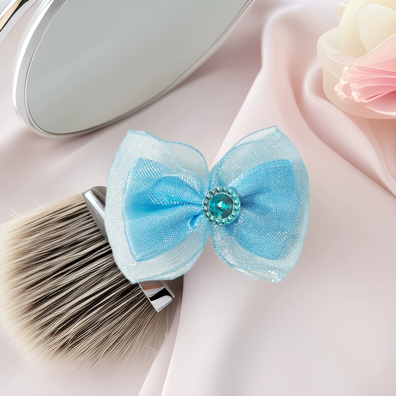 Пятно бабочки DIY ткацкие банты головные уборы Йоркшир лента сетчатая пряжа с бриллиантами банты ювелирные украшения головные уборы