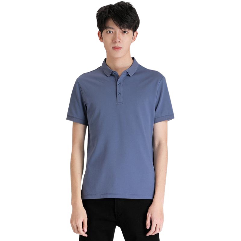 Ropa polo para hombre, ropa de hombre para exportación, camisas de manga corta con cuello, estilo coreano, talla grande, golf, casual, versátil.