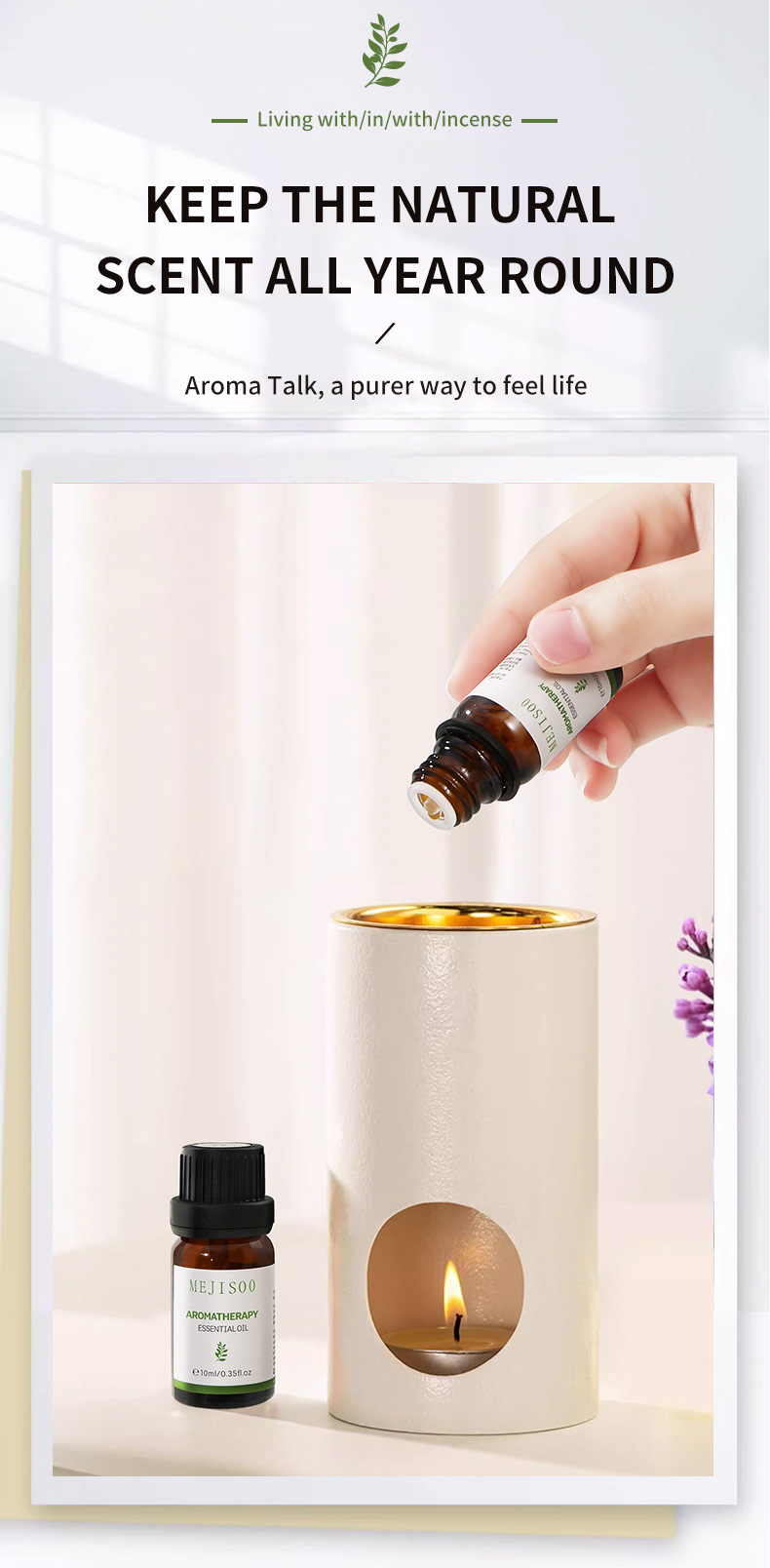 40g Weight Aromatherapy Type Of Cosmetics 1*720 Quantity Home, Daily Occasion Aromatherapy Material Letter Pattern Elegant, Romantic Style Elegant Romantic Letter Aromatherapy Home Fragrance 2