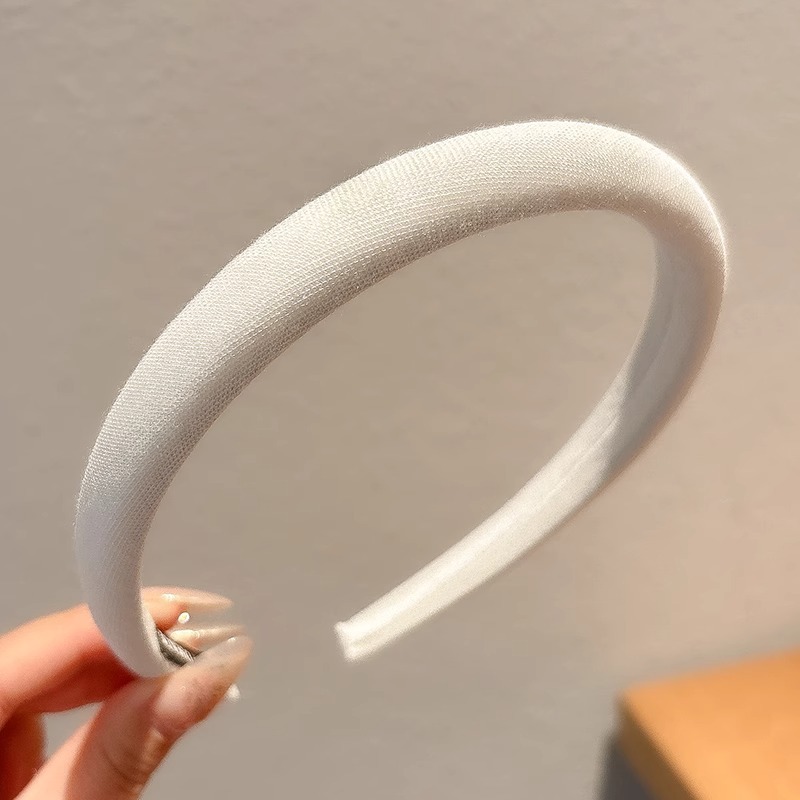 Niña fuera de la cabeza de color, banda de cabello infantil, banda de cabello de bebé, banda de cabello de cráneo alto, tarjeta de cabello de lavado facial