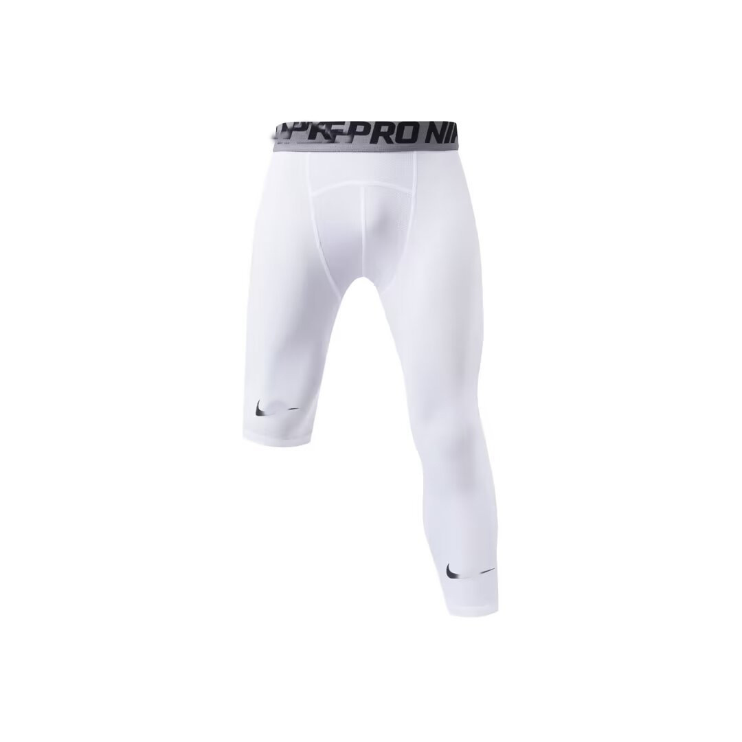 Double hook 111 half cropped pants white / M