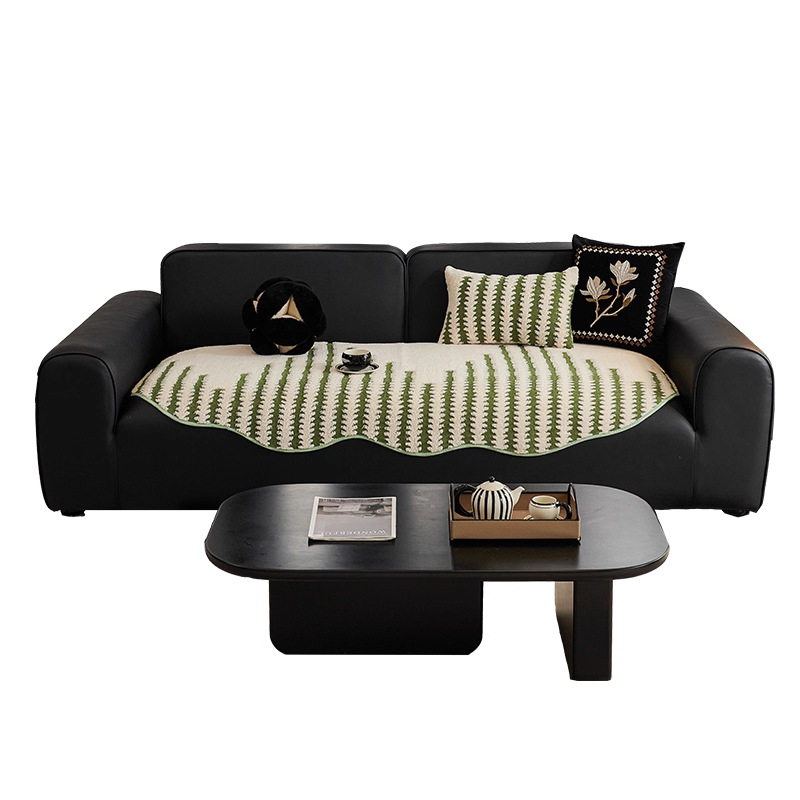 2025 nuevo otoño y invierno Navidad sofá de peluche cubierta de sofá cubierta de cubierta toda una cubierta de cubierta gruesa cubierta de cubierta de toalla para sentarse