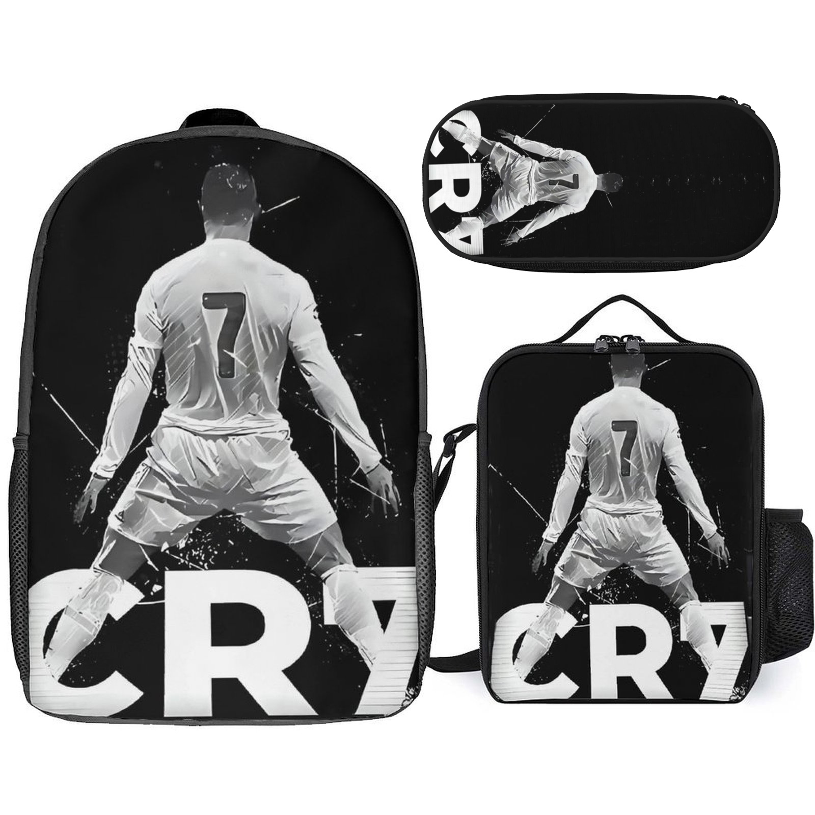 Mochila de impresión transfronteriza personalizada bolsas escolares bolsas de bolsillo bolsas de bolsas de estilo personalizadas gran capacidad
