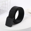 Nylon belt suitable for men and women, buckle for leisure, trend decorations, simple and elegant design, wholesale