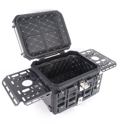 Alloy Tail Box, 55L Multifunctional | Motorcycle trunk