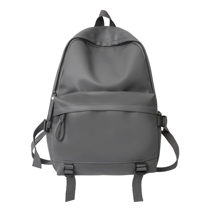 Mochila escolar para mujer 2022 nuevo estilo estudiante de secundaria PU mochila moda casual pareja de computadora de gran capacidad marea