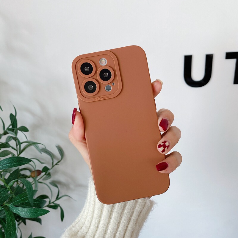 アップル13携帯電話ケースiphone15瞳目精穴全包携帯電話カバー単色天使眼tpu素材を適用|undefined