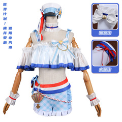 世界计划桃井爱莉cos服 桃井爱莉泳衣全套遮阳伞汽水cosplay服装