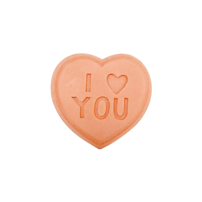 Día de San Valentín serie tridimensional carta de amor vela molde de silicona DIY amor hecho a mano jabón aromaterapia molde