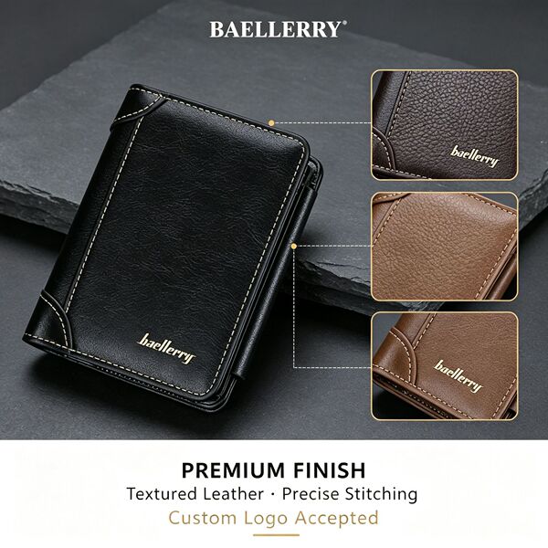 Men's short wallet