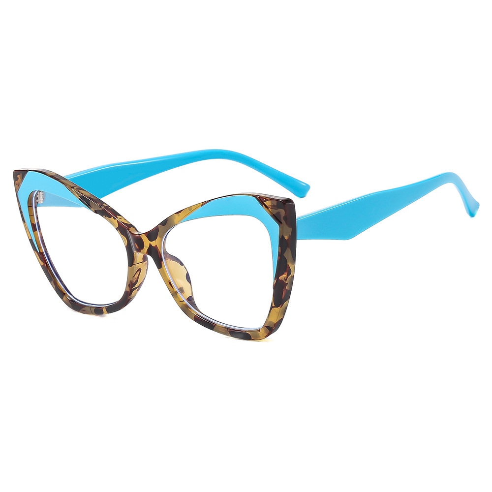 Conjunto de flores azul